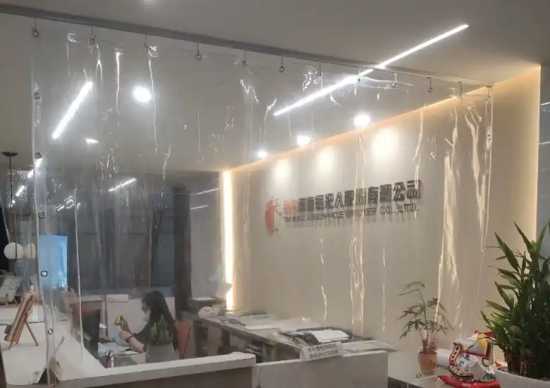 台中西屯透明帆布安裝現場作業