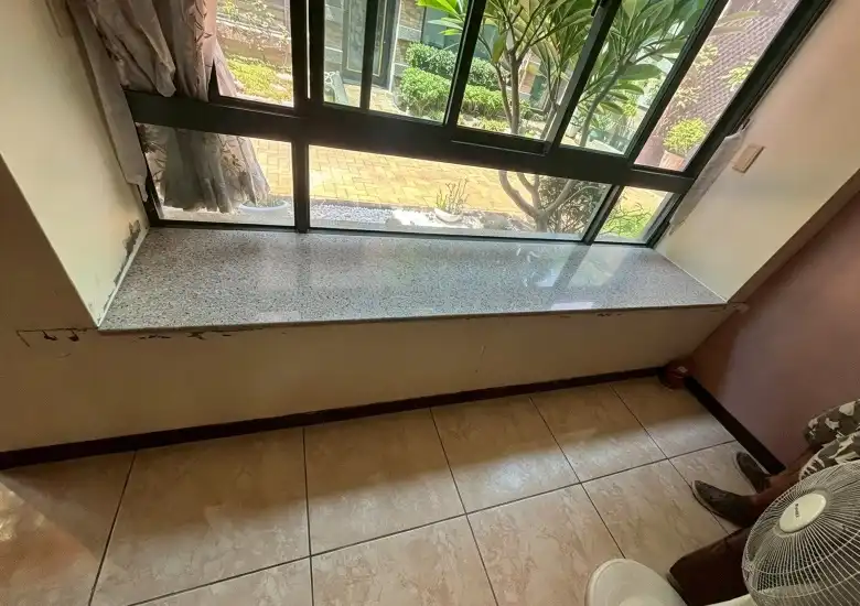 房屋整修人造石鋪設完成實景